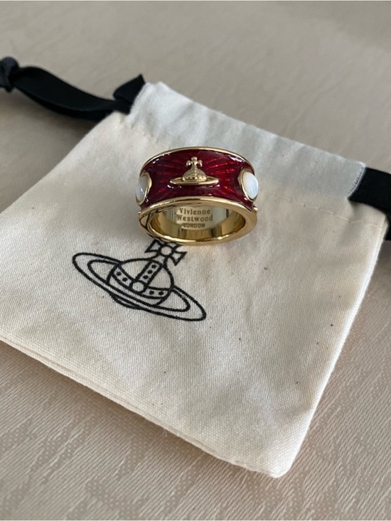 Vivienne Westwood Jewelry - Vivienne Westwood Gold-Tone Orb 925 sterling silver Ring